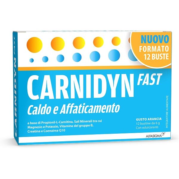 alfasigma spa carnidyn fast 12 buste