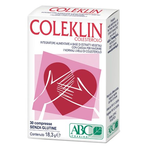 a.b.c. trading srl coleklin colesterolo 30 cpr