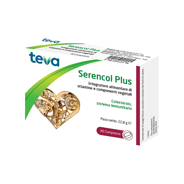 teva italia srl serencol plus 30cpr