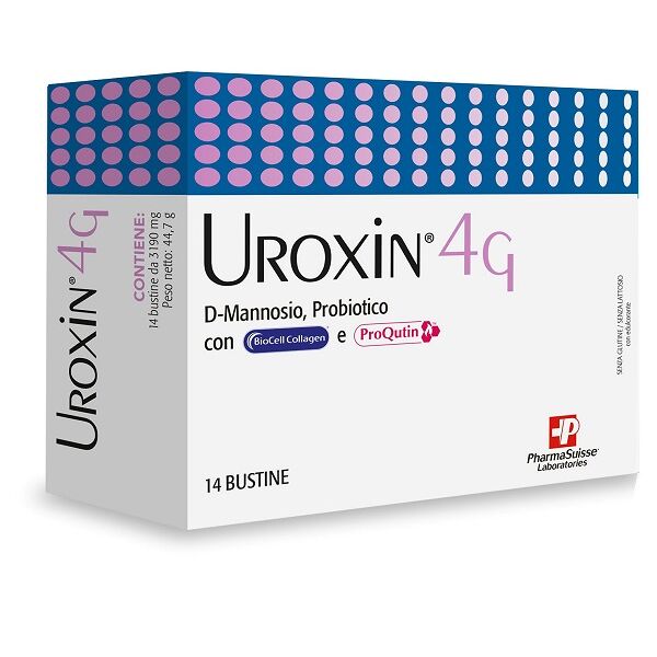 pharmasuisse laboratories spa uroxin 4g 14bust
