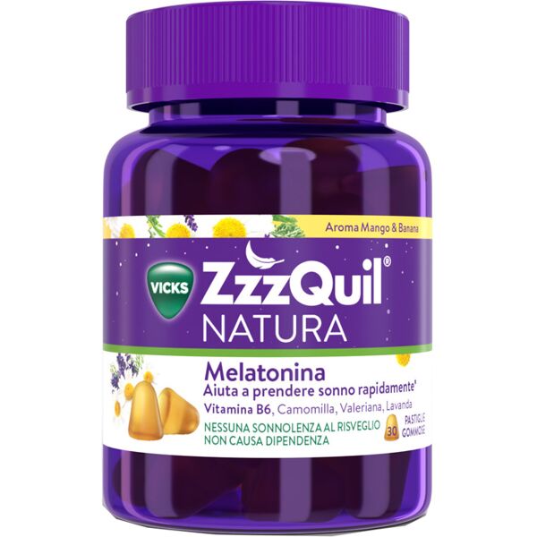 procter zzzquil natura mango e banana naturale 30 pastiglie