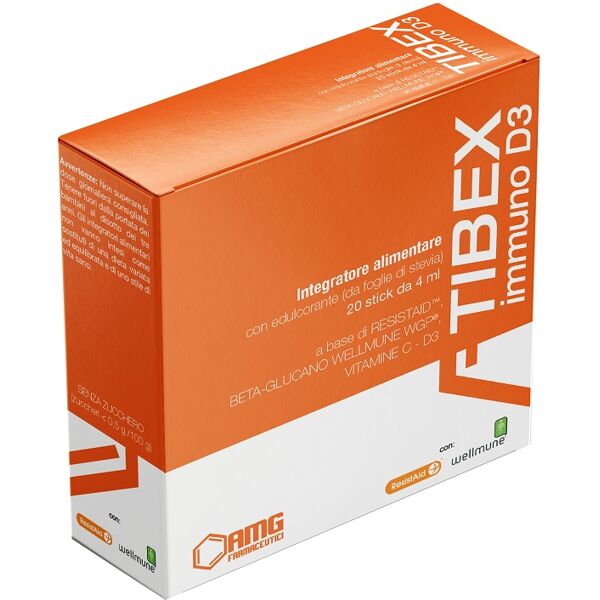 amg farmaceutici srl tibex immuno d3 20 stick pack