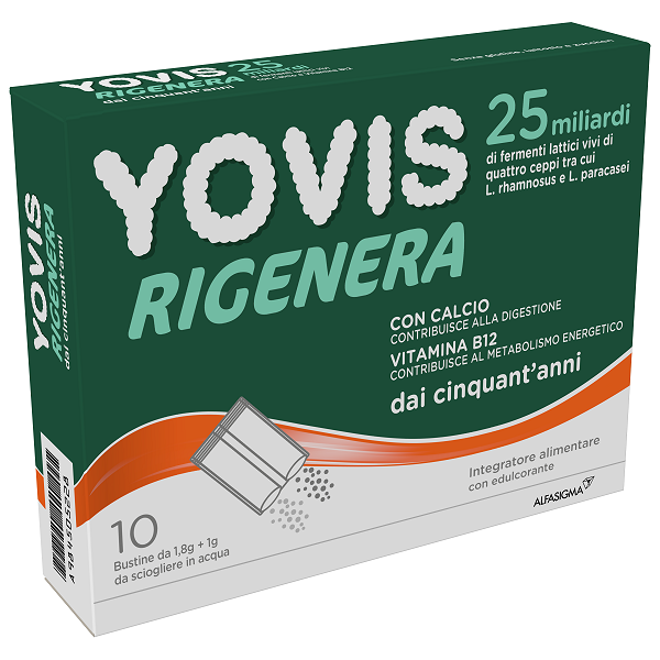 alfasigma spa yovis rigenera 50+ 10 bustine