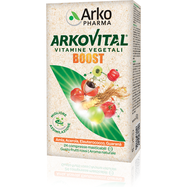 arkofarm srl arkovital boost 24cpr