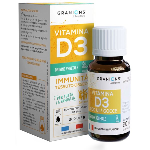 equilibre attitude sas granions vit.d3 gtt 20ml