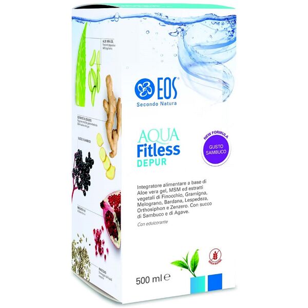 eos srl eos aqua fitness depur*500ml