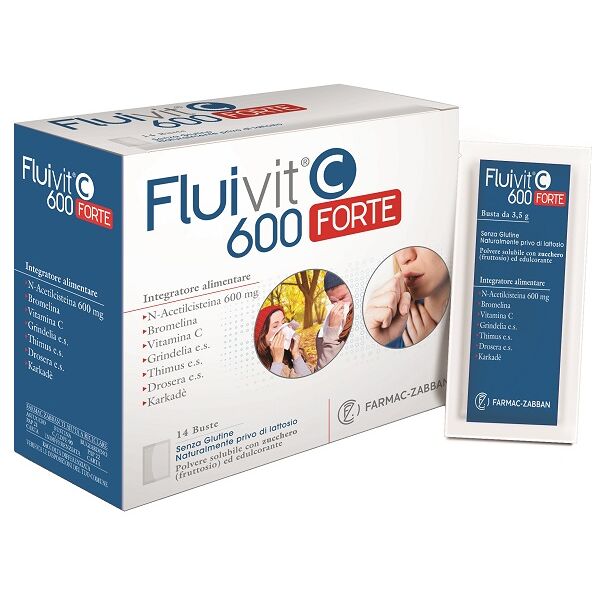 farmac-zabban fluivit c 600 forte 14bust