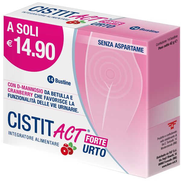 f&f srl cistit act forte urto 14bust