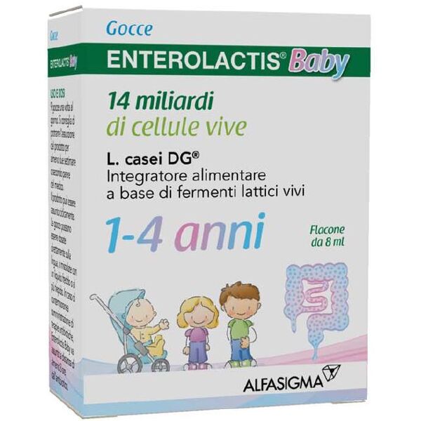 alfasigma spa enterolactis baby gocce 8ml