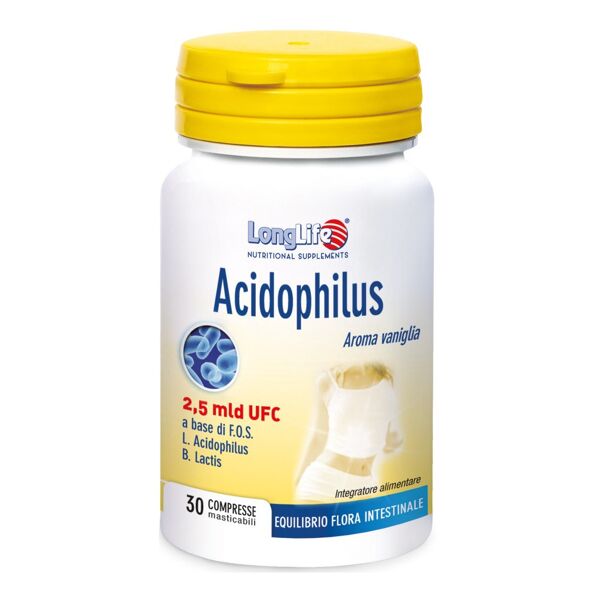 longlife acidophilus 30 tavolette