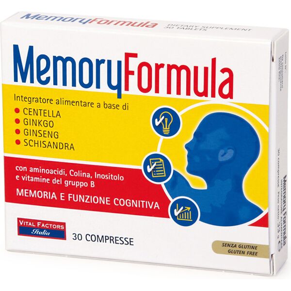 vital factors italia srl memory formula 30 cpr