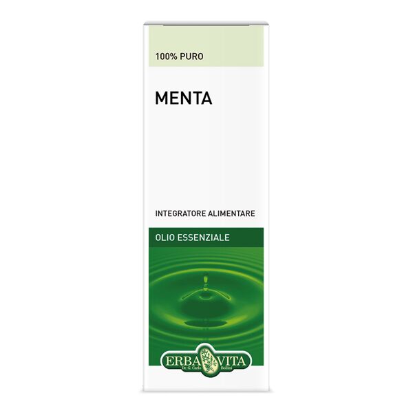 erba vita olio essenziale menta piperita 10ml erbavita