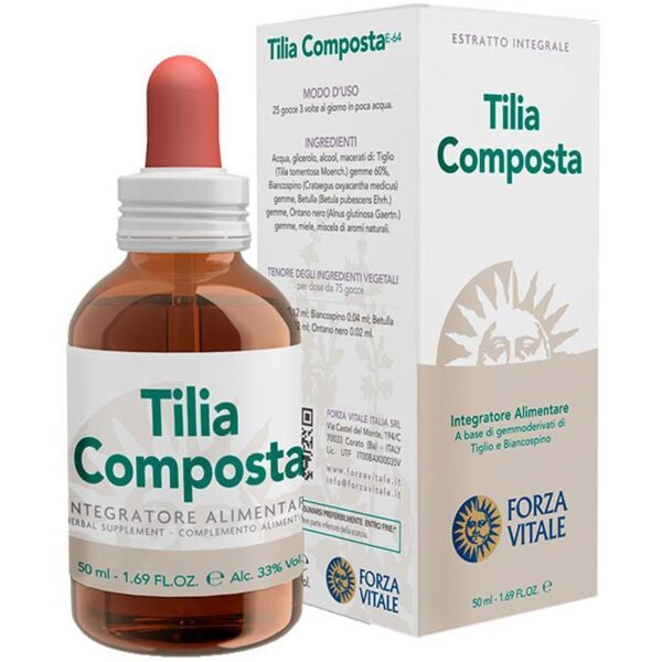 forza vitale italia srl ecosol tilia composta gocce 50ml