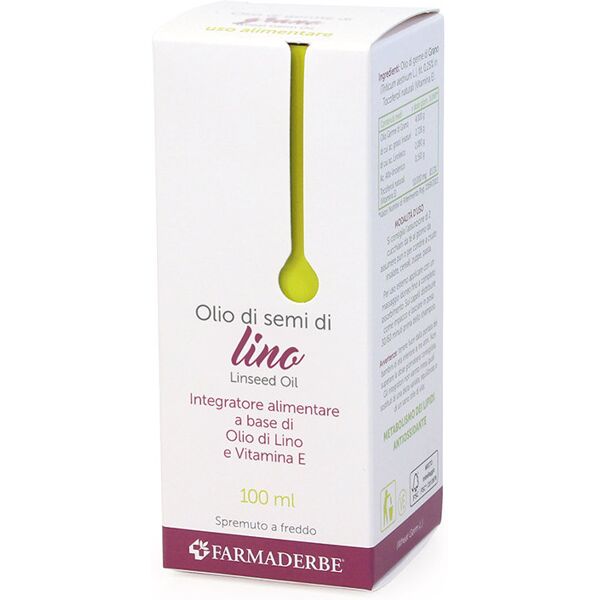 farmaderbe srl olio alimentare semi lino 100m