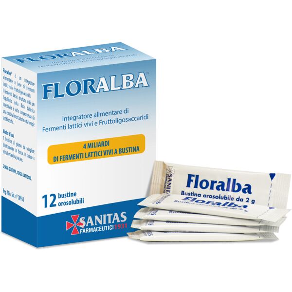 sanitas farmaceutici floralba 12 bust.orosol.2,5g