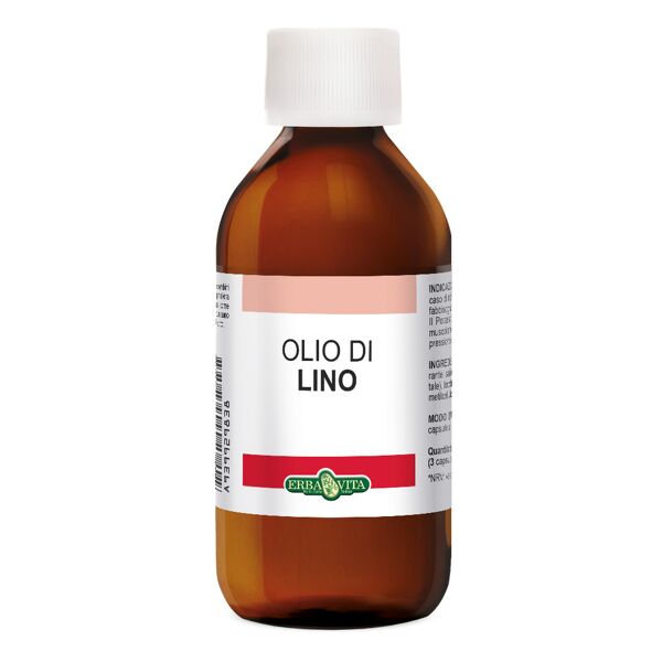 erba vita olio lino 100ml erbavita