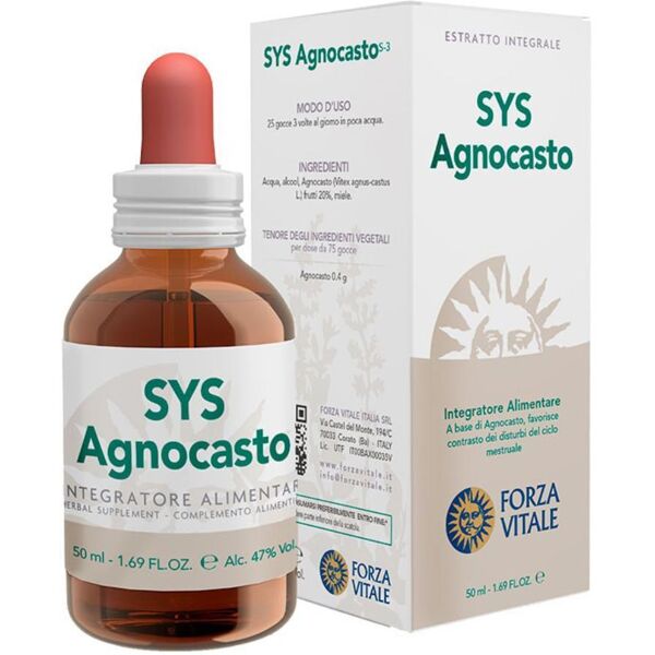 forza vitale italia srl agnocasto sys 50ml forza vitale