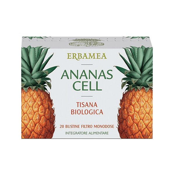 erbamea srl ananas cell tisana biologica 20 bustine