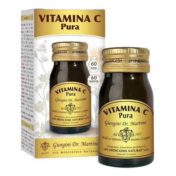 dr.giorgini ser-vis srl vitamina c pura 60 pastiglie 30g giorgini