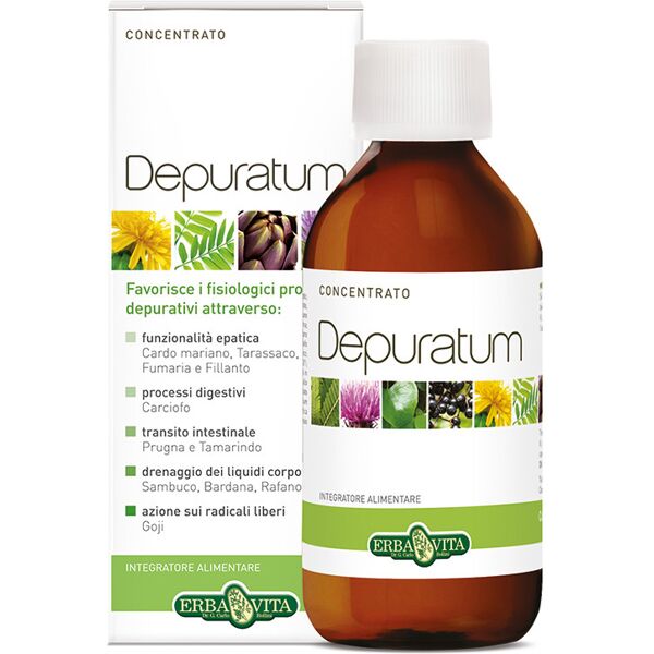 erba vita depuratum concentrato 200ml erbavita