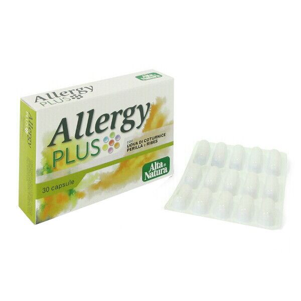 alta natura-inalme srl allergy plus 30 cps 500mg