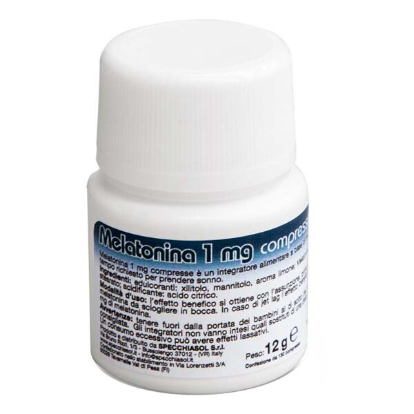 specchiasol srl melatonina 1mg 150 compresse