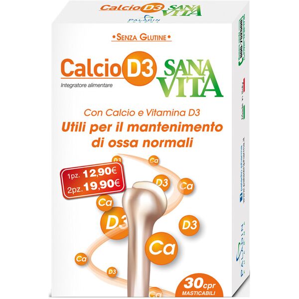 paladin pharma spa sanavita calcio vitd3 30cpr