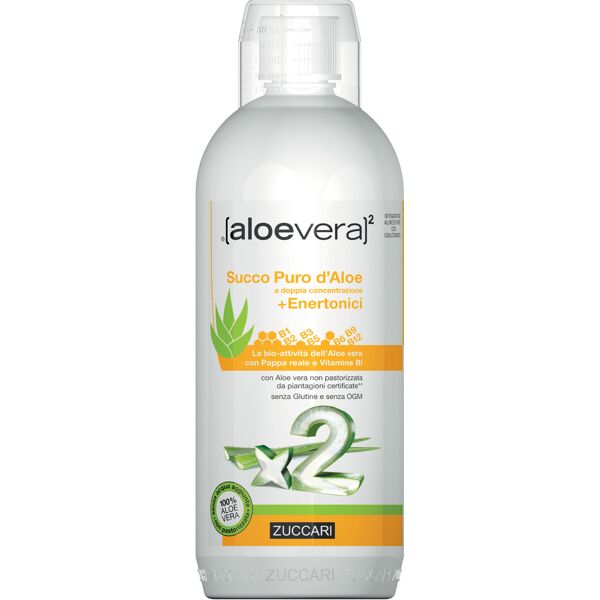 zuccari srl aloevera2 succo puro aloe + enertonici