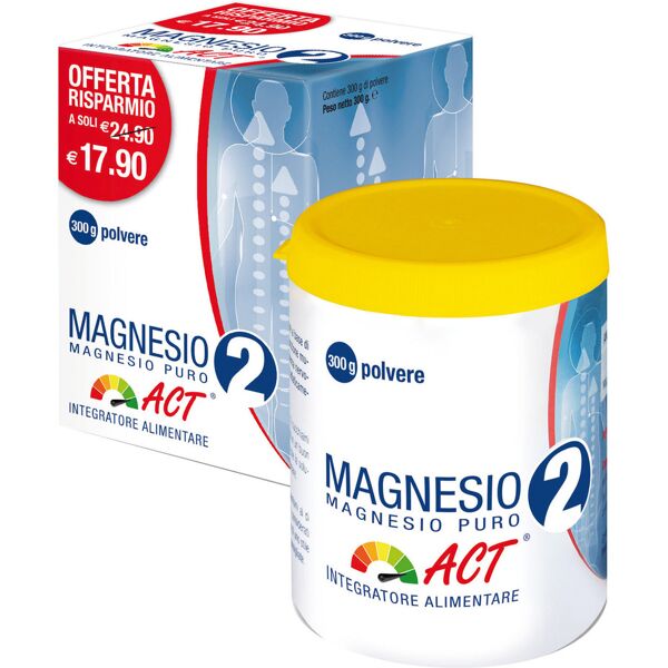 f&f srl magnesio 2 act magnesio puro 300g