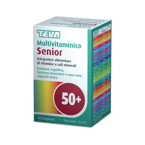 teva paraf multivitaminico senior 30 compresse