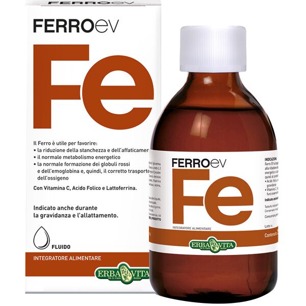 erba vita ferro ev fluido 250ml erbavita