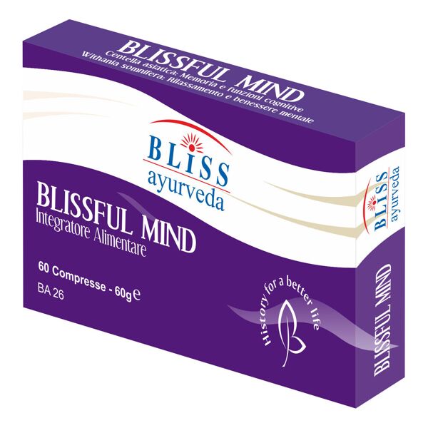 bliss ayurveda italy srl blissful mind 60cpr
