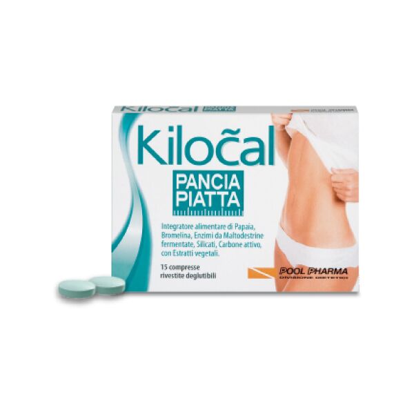 pool pharma srl kilocal pancia piatta 15 compresse