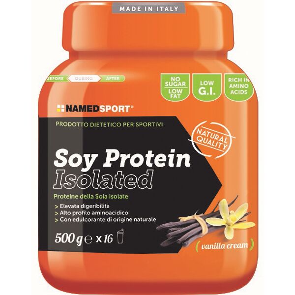 namedsport srl soy protein isolate vanilla cream