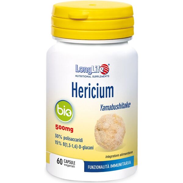 longlife srl longlife hericium bio 60 capsule