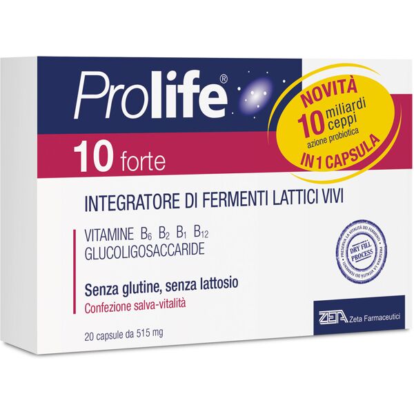 zeta farmaceutici spa prolife 10 forte 20 capsule