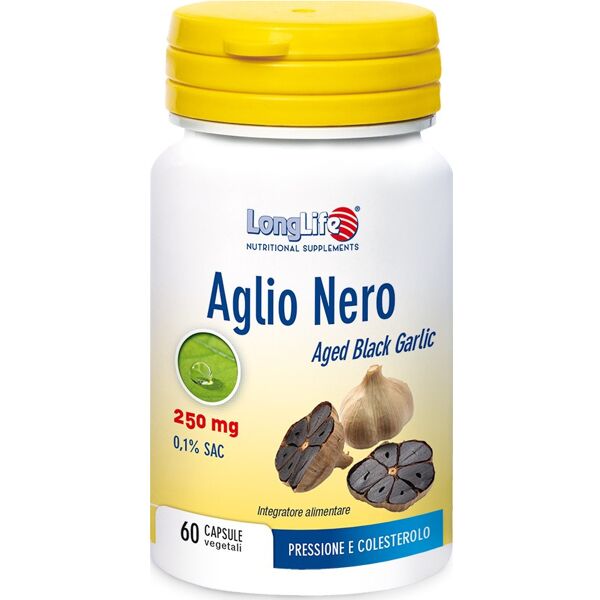 longlife srl longlife aglio nero 60 capsule vegetali