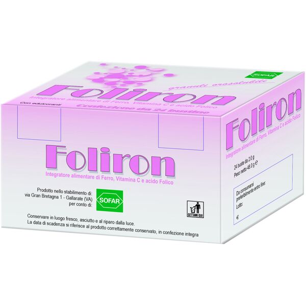 sofar foliron 24 bustine