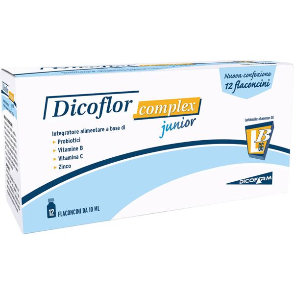 dicofarm spa dicoflor complex junior 12 flaconcini 10ml