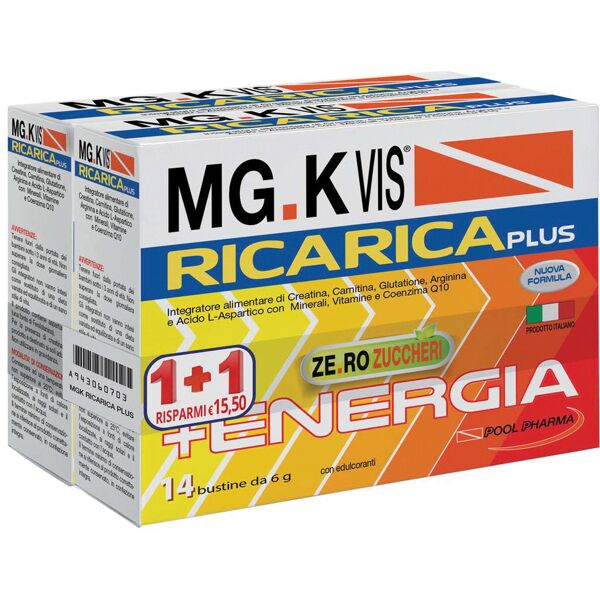 pool pharma srl mgk vis ricarica plus 14+14 bustine