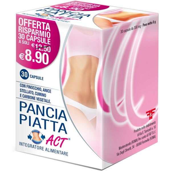 f&f srl pancia piatta act 300mg