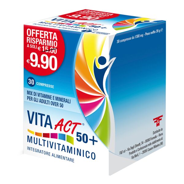 f&f srl vita act 50 multivit 30cpr