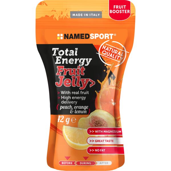 named sport named total energy fruit jelly peach orange lemon 42g