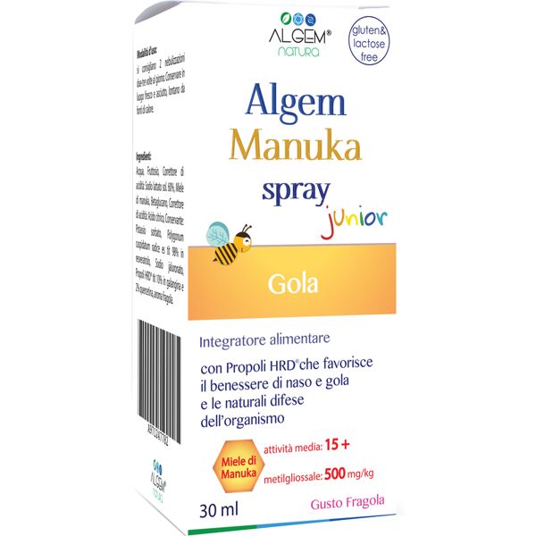 algem natura srl algem manuka spray junior 30ml