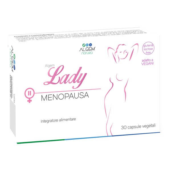 algem natura srl algem lady menopausa 30 capsule
