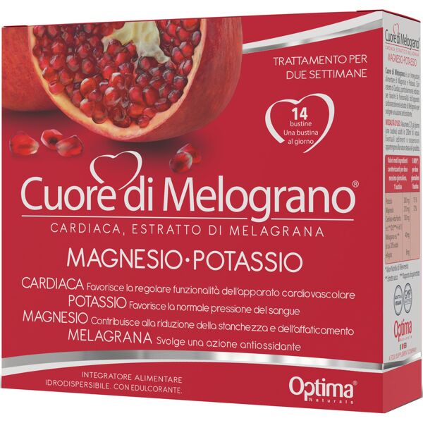 optima naturals srl melograno magnesio potassio 14 bustine