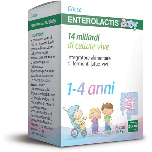 alfasigma paraf enterolactis baby gtt 8ml