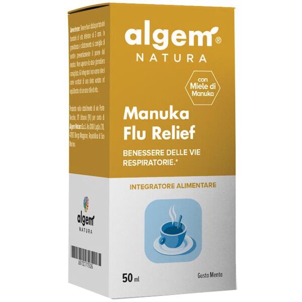 algem natura srl algem manuka flu relief 50ml