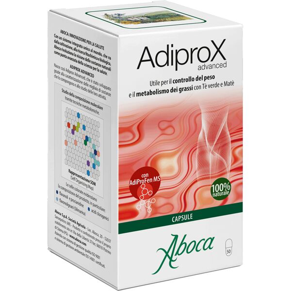 aboca spa societa' agricola adiprox advanced 50 capsule aboca