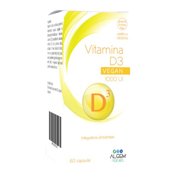 algem natura srl algem vitamina d3 1000ui 60 capsule